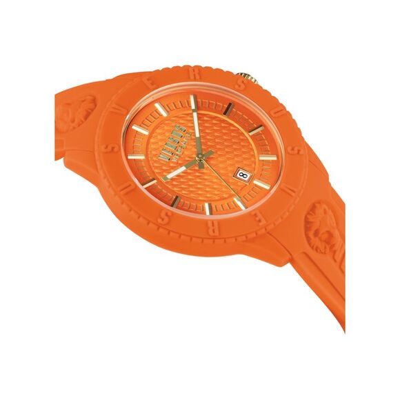 Versus Versace Tokyo R Strap Watch Orange Mens - Picture 3 of 6